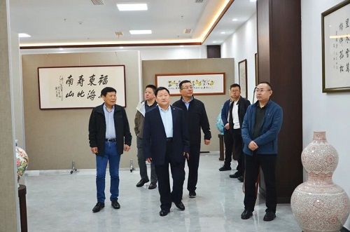 ***安全生产协会副会长王福存一行莅临一滕集团参观考察