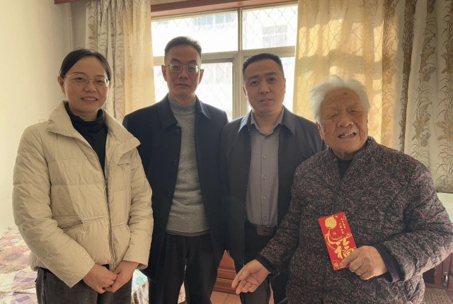 宁阳一滕医药有限公司开展春节走访慰问系列活动