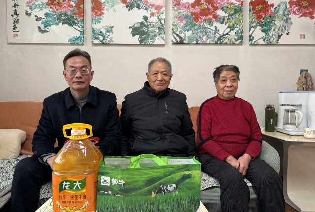 宁阳一滕医药有限公司开展春节走访慰问系列活动