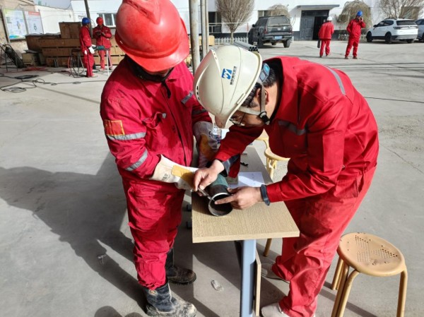 焊花映初心 复工启新程 | 一滕集团西北运营中心承办焊工考试