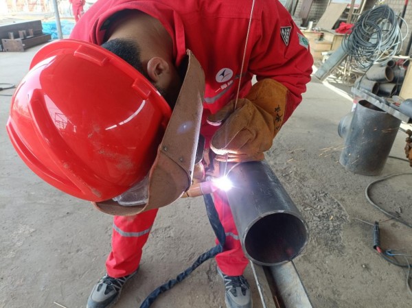 焊花映初心 复工启新程 | 一滕集团西北运营中心承办焊工考试