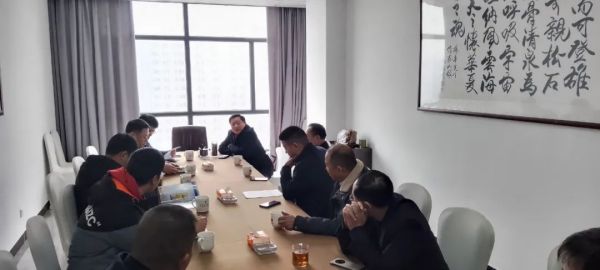 中国二十二冶山东公司莅临一滕建设集团参观考察